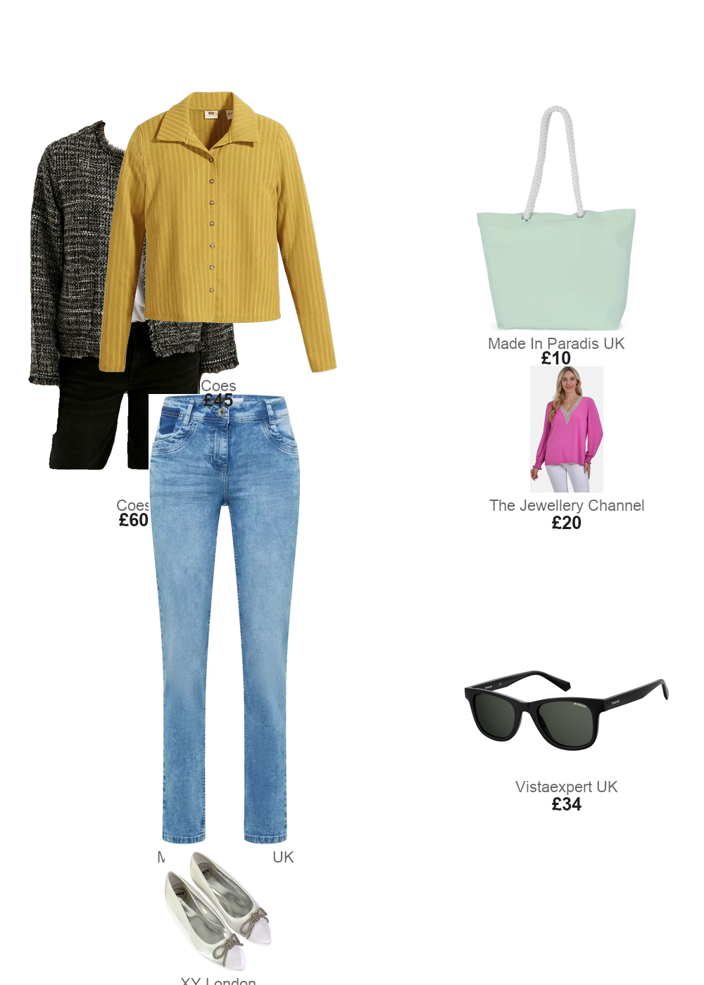 The complete outfit featuring cecil Women's jeans Cecil Scarlett