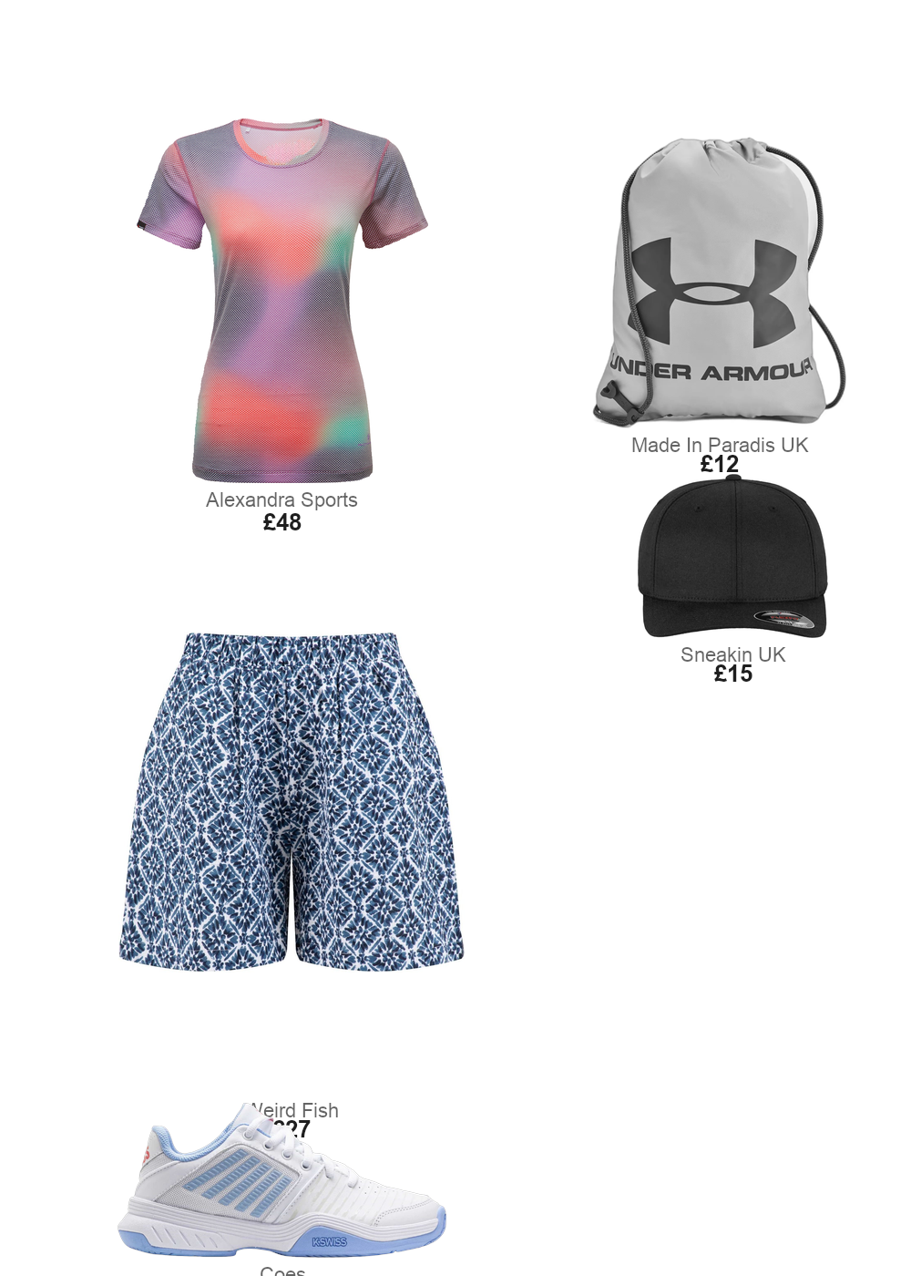 The complete outfit featuring Twilight Weird Fish Isabella Printed Double Cloth Shorts Twilight Size 10