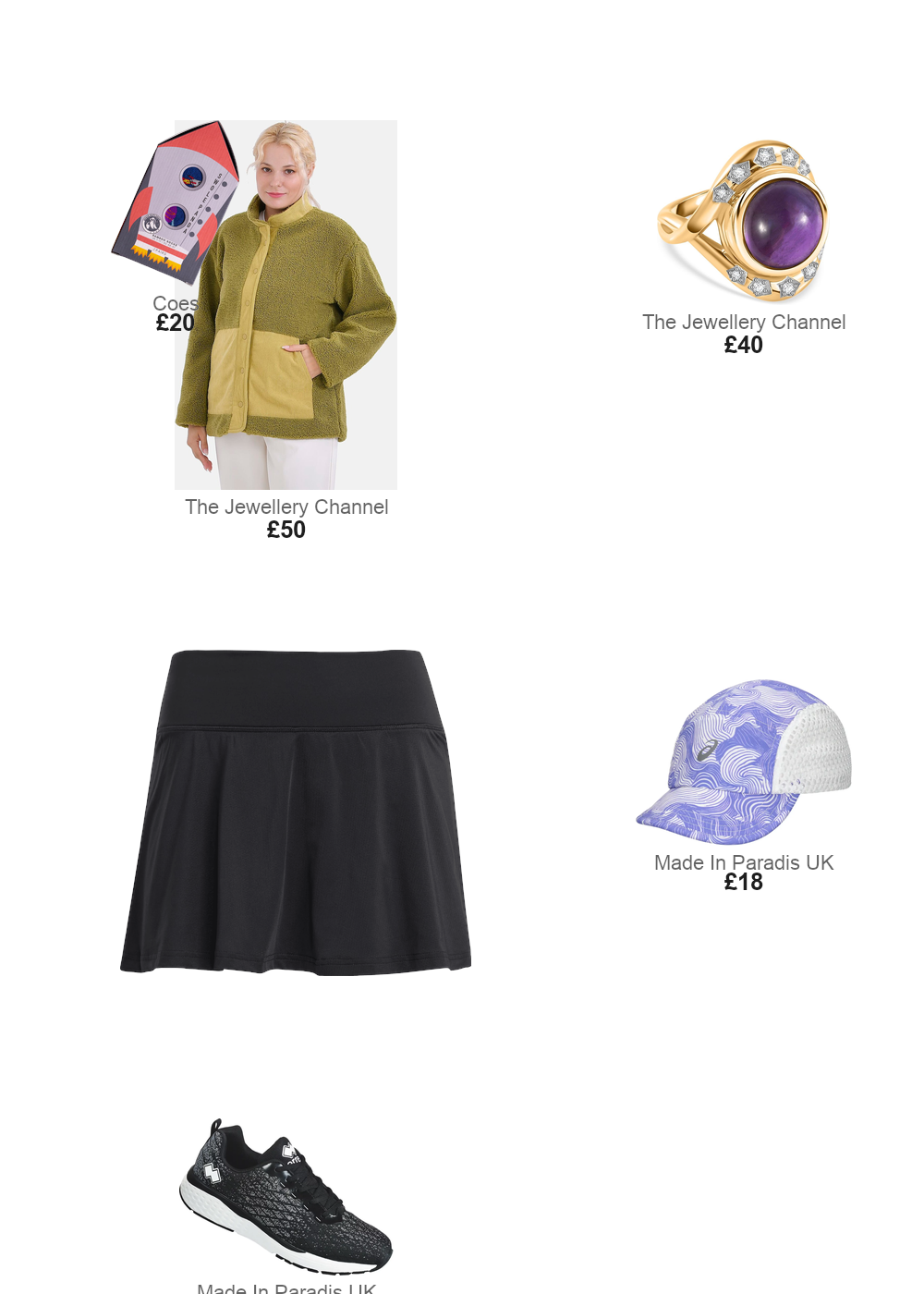 The complete outfit featuring TJC GP Celestial Collection - Amethyst and Natural Zircon Solitaire Ring in 18K Vermeil Yellow Gold Plated Sterling Silver 7.32 Ct, Silver Wt. 6.90 Gms