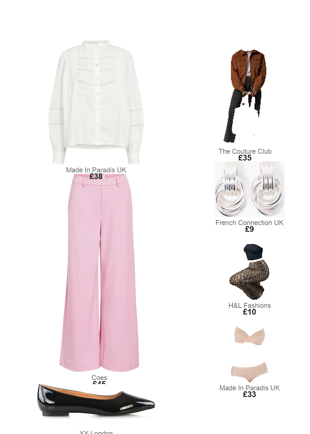 The complete outfit featuring Freya Women's underwired side-reinforced bra Freya Starlight
