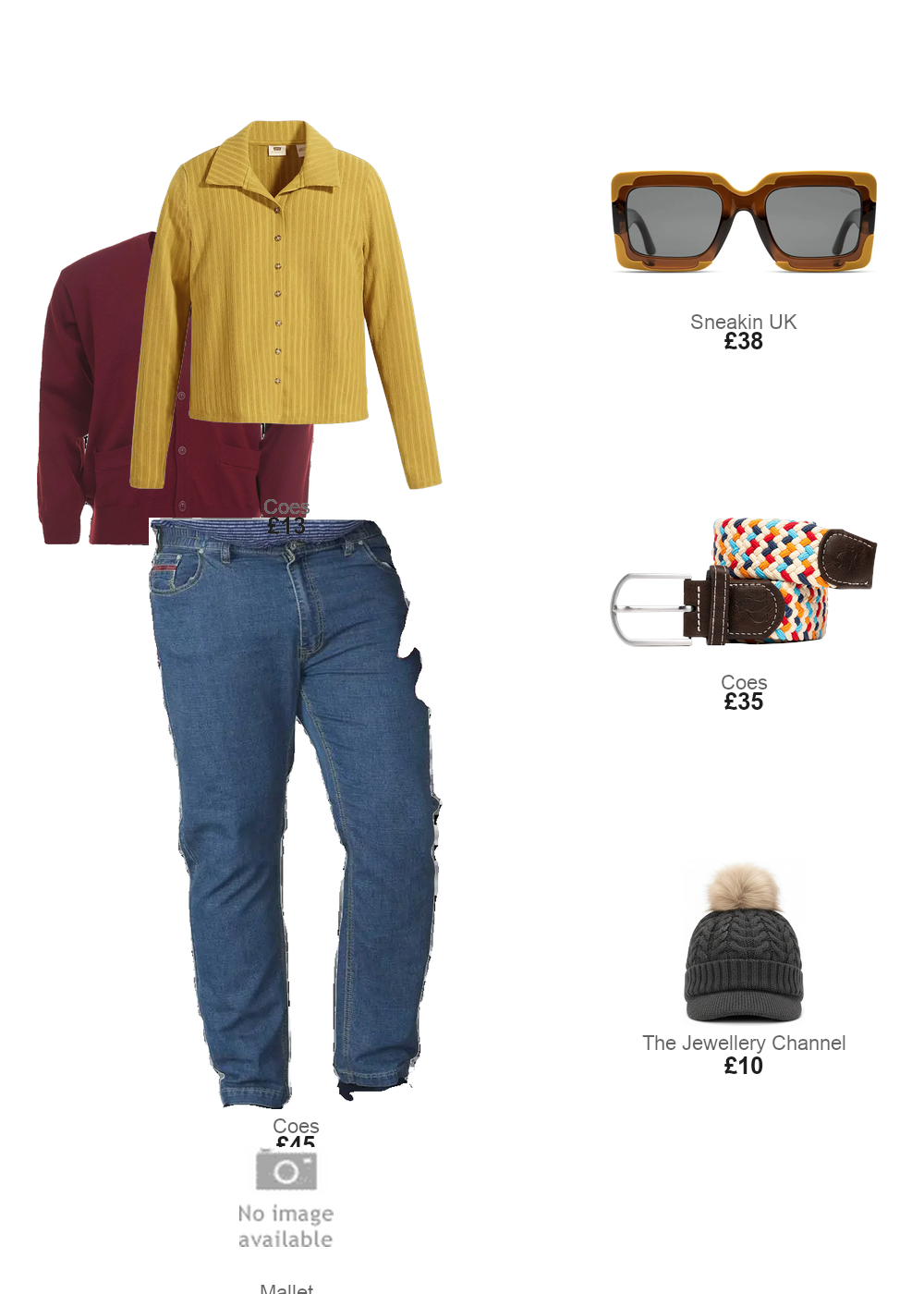 The complete outfit featuring Mallet Mallet Socks White