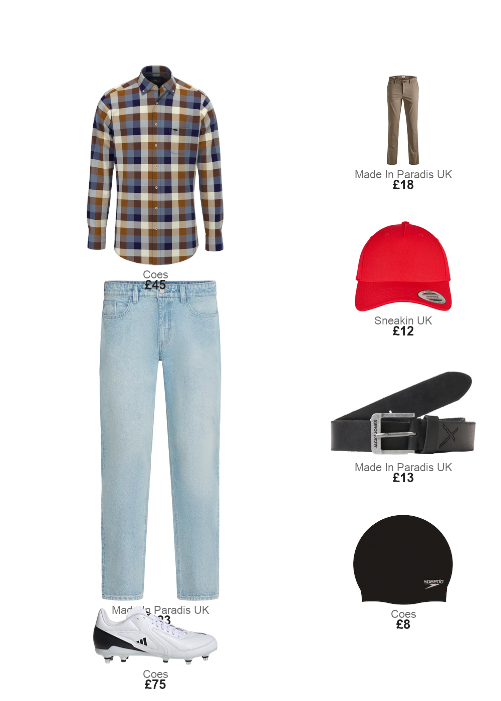 The complete outfit featuring casual friday Regular Jeans Casual Friday CFKarup 263