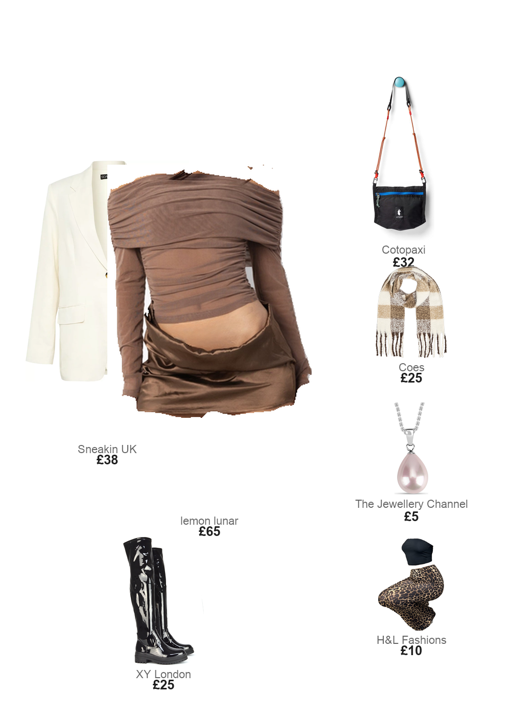 The complete outfit featuring Soaked in Luxury Women's blazer Soaked in Luxury Kimina