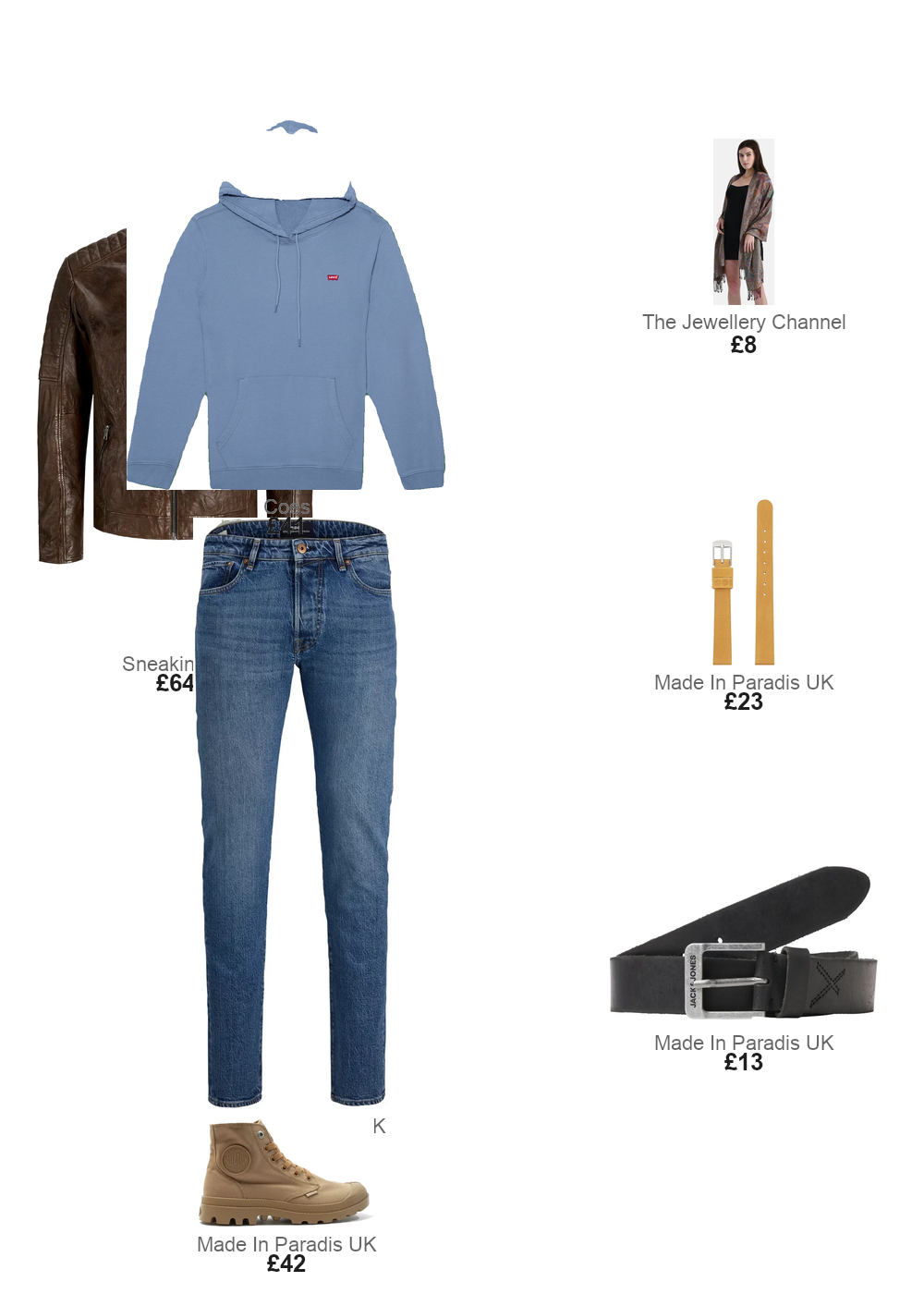 The complete outfit featuring Palladium Boots Palladium Mono Chrome