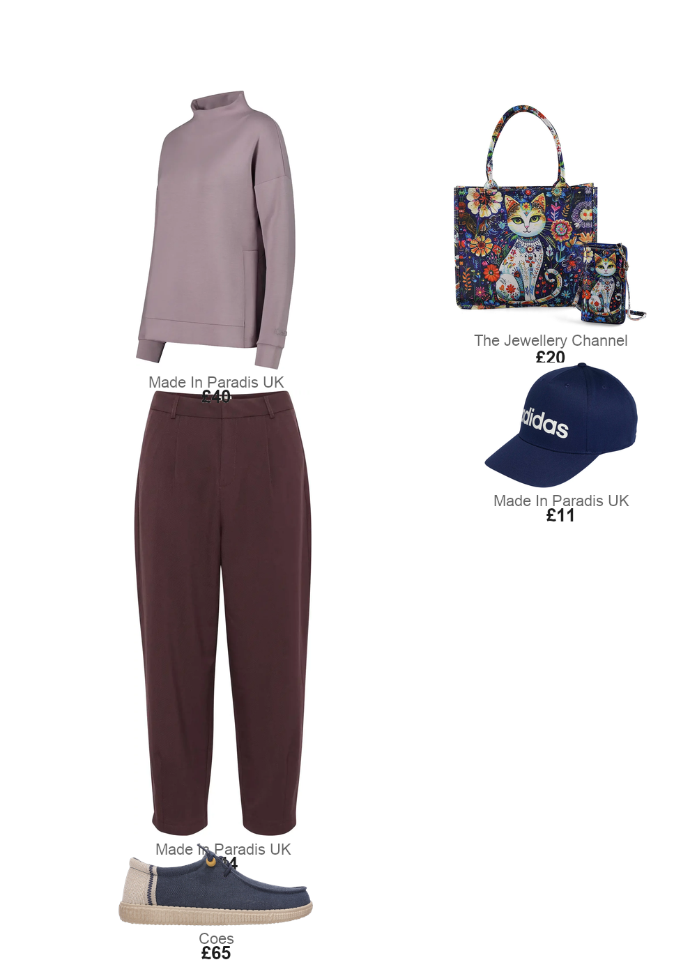 The complete outfit featuring CMP Women's jersey sweatshirt CMP
