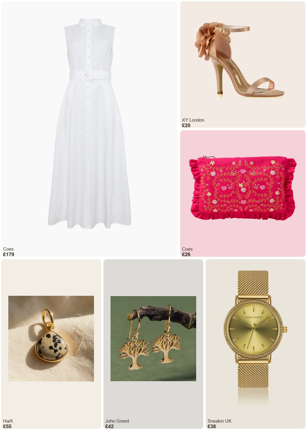 The complete outfit featuring Dalamatian Jasper March Birthstone Gold 18ct Gold Vermeil Round Dalmatian Jasper Bezel Pendant