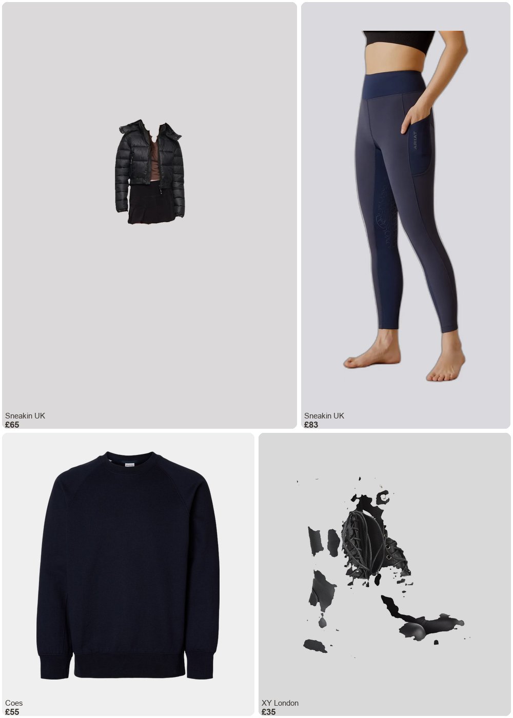 The complete outfit featuring ARIAT Women's mid grip riding leggings Ariat Boreas