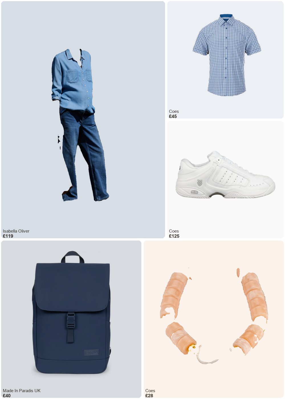 The complete outfit featuring Isabella Oliver Organic Cotton Maternity Wide Leg Jeans
