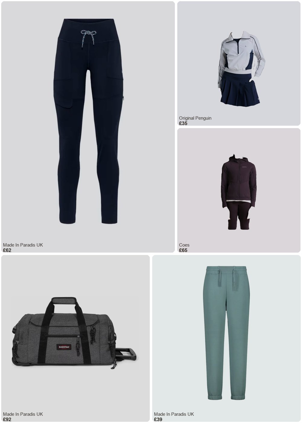 The complete outfit featuring CMP Women's jersey Trousers CMP