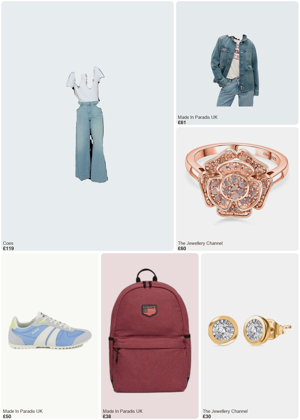 The complete outfit featuring Superdry Embroidered denim jacket for women Superdry Chore