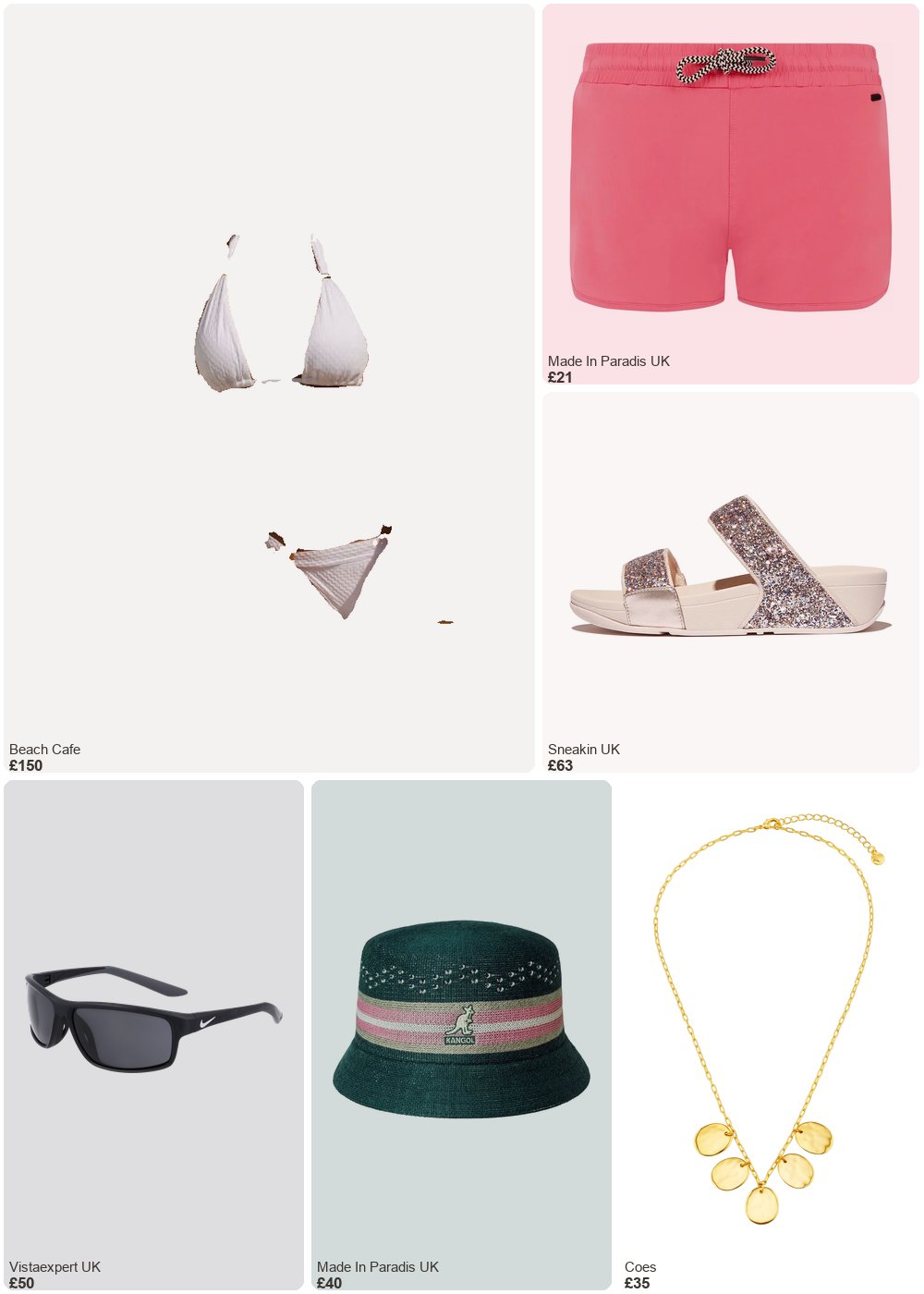 The complete outfit featuring FitFlop Women's slides FitFlop Lulu Multi-Tonal Glitter