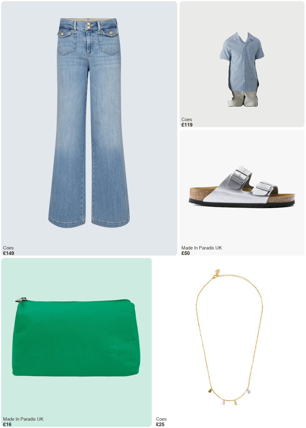 The complete outfit featuring Birkenstock Women's sandals Birkenstock Arizona Birko-Flor