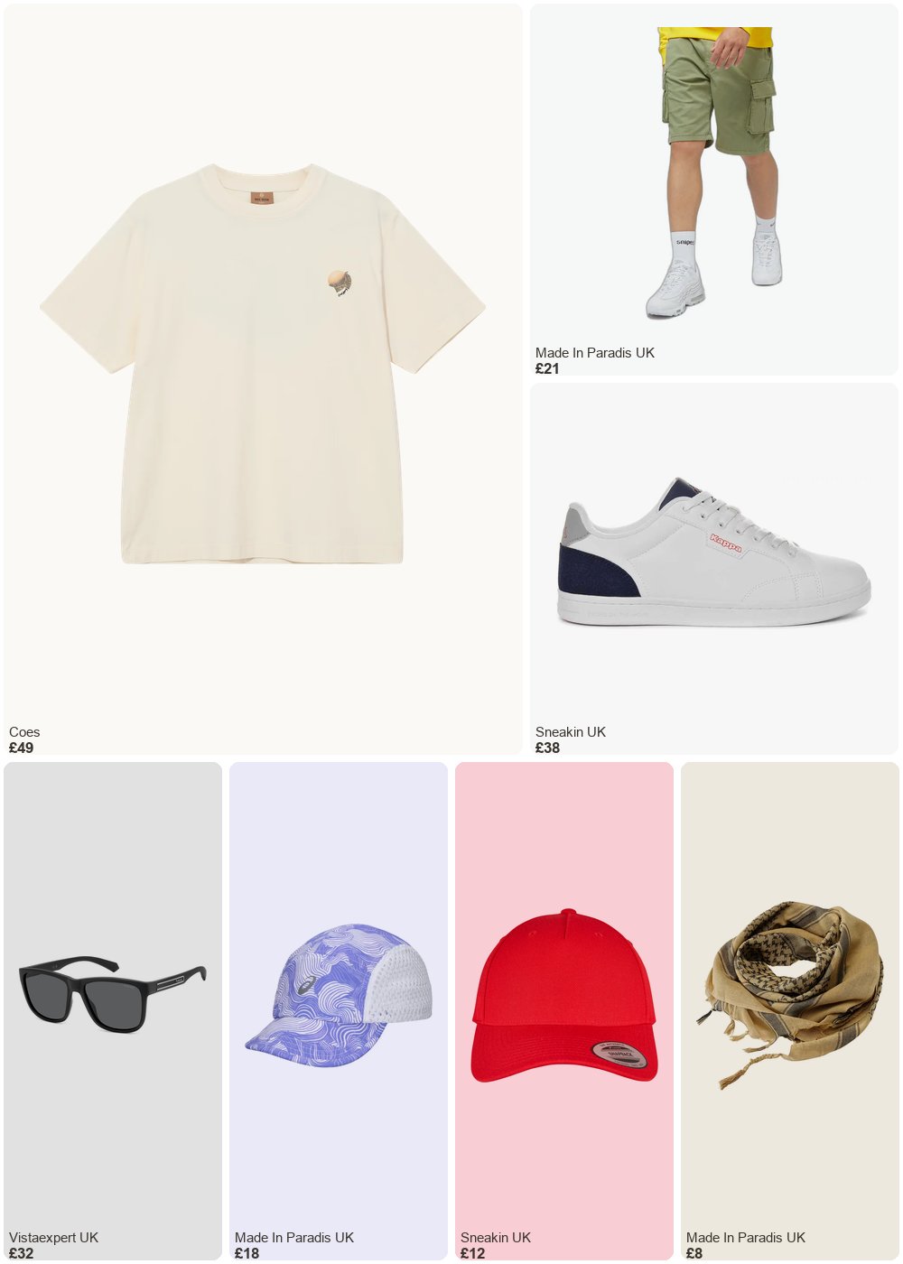 The complete outfit featuring Urban Classics Cargo shorts Urban Classics