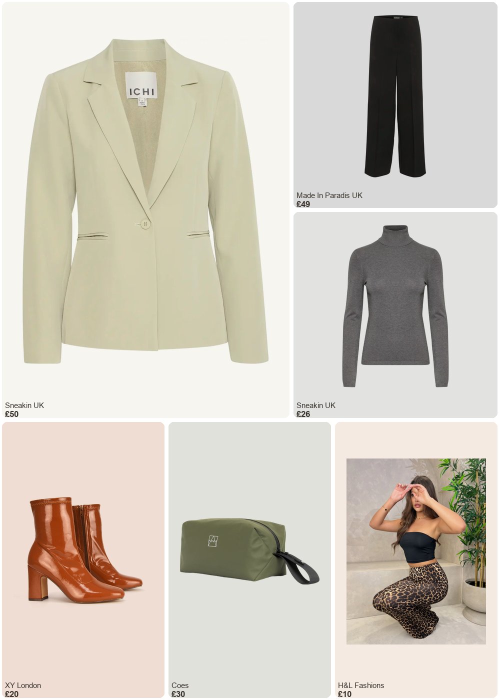 The complete outfit featuring Ichi Women's blazer Ichi Lexi