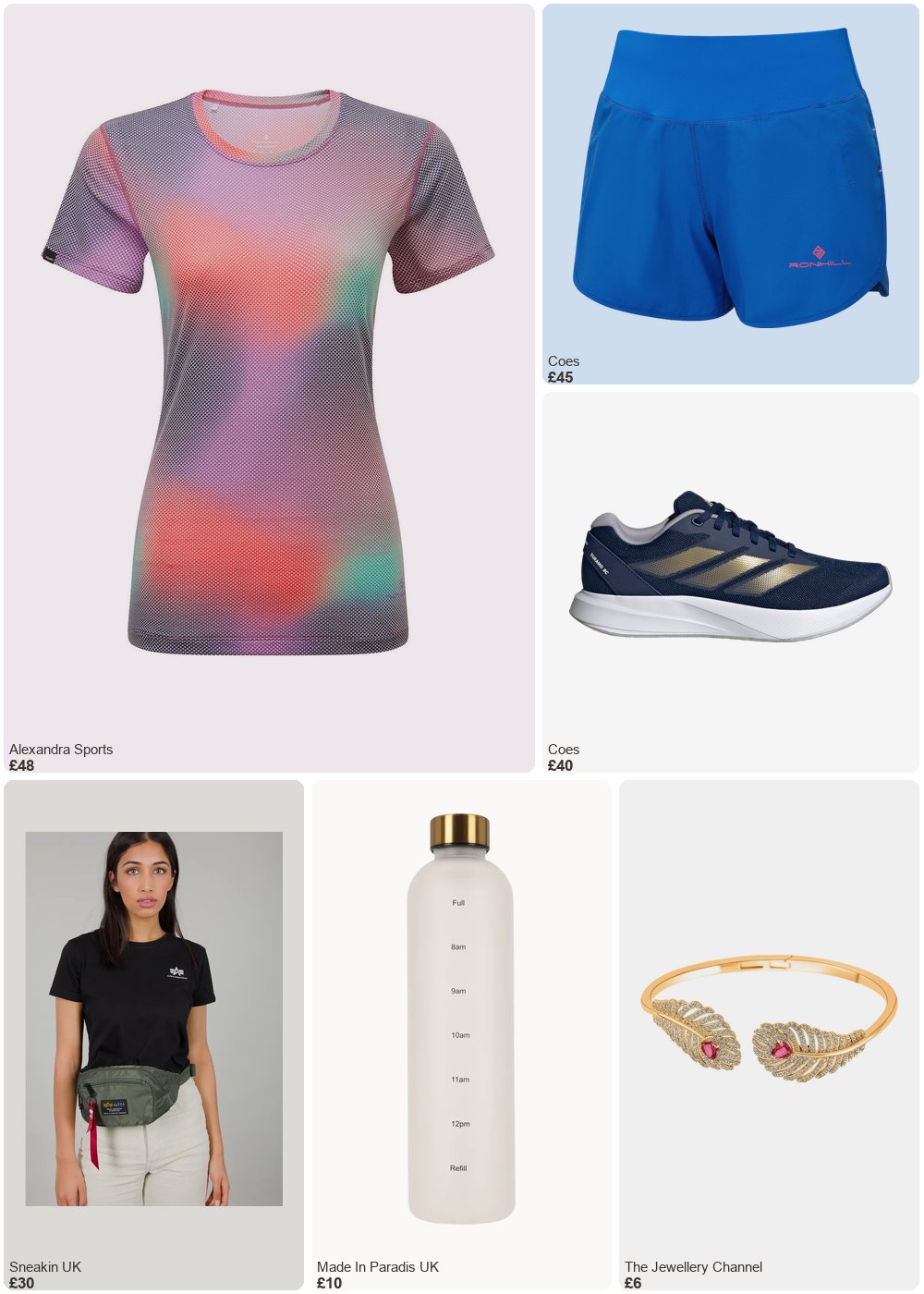 The complete outfit featuring Athlecia Water Bottle Athlecia Ayan