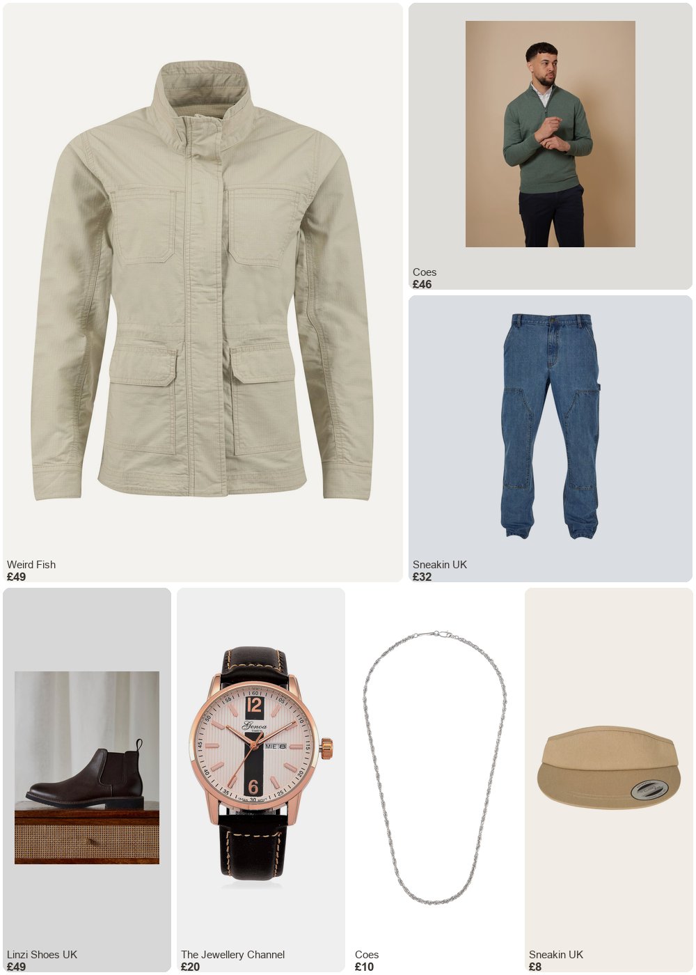 The complete outfit featuring Stone Weird Fish Kelia Utility Jacket Stone Size 12