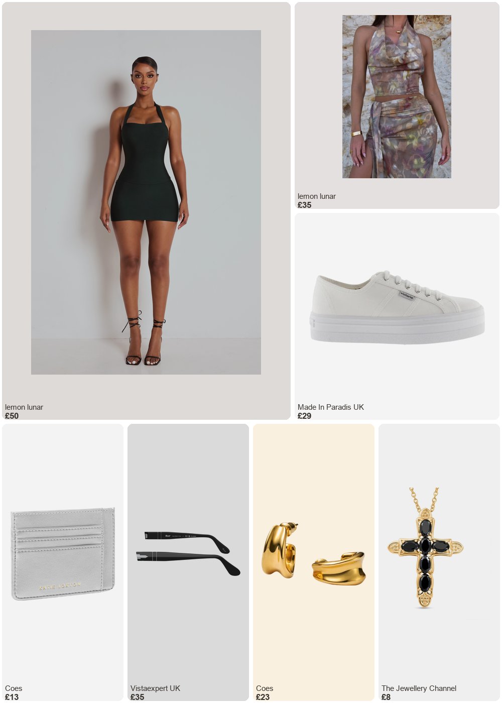 The complete outfit featuring 1 The Samira Bandage Mini Skirt Deep Green