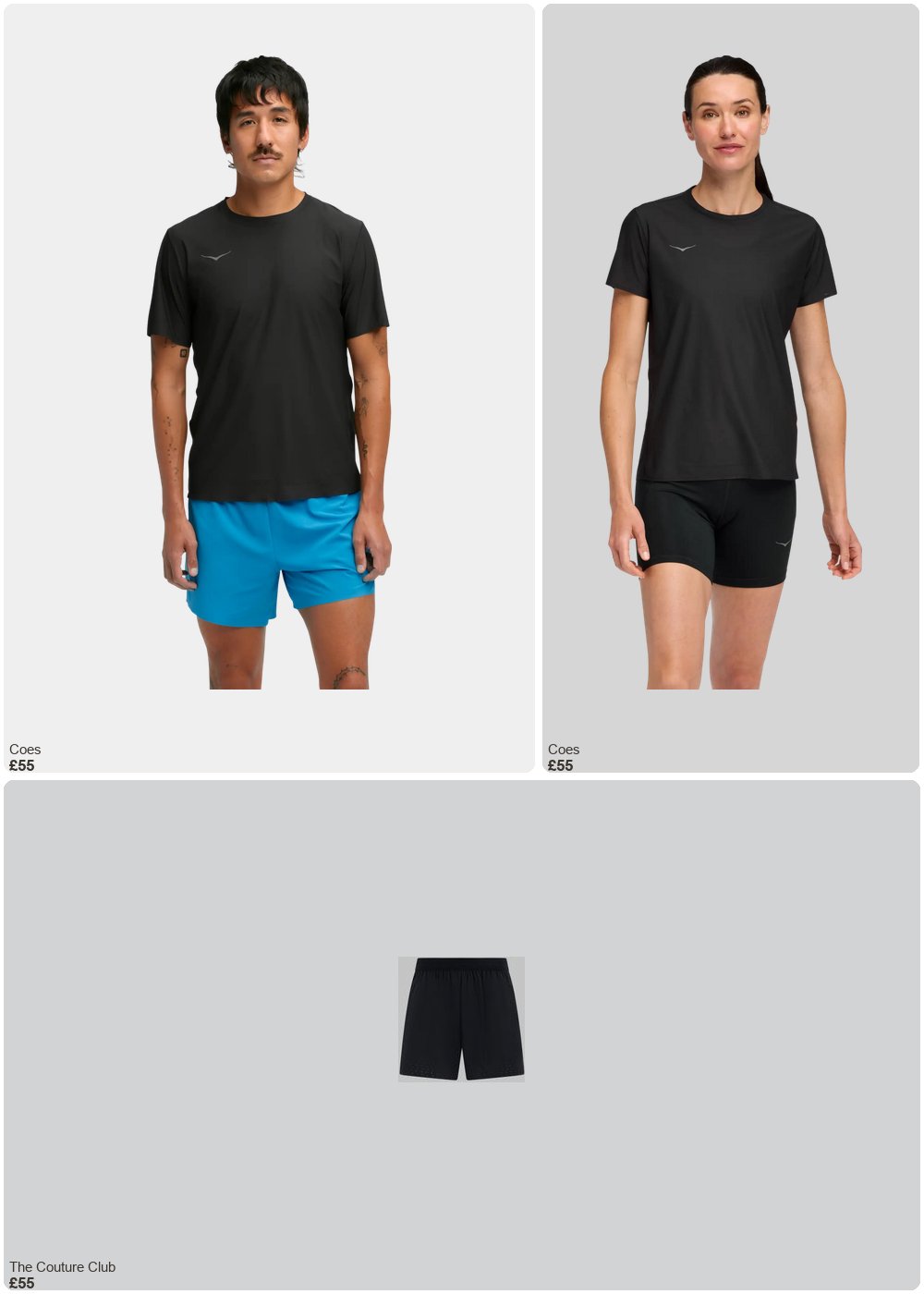 The complete outfit featuring TCC TRAINING SHORT - BLACK