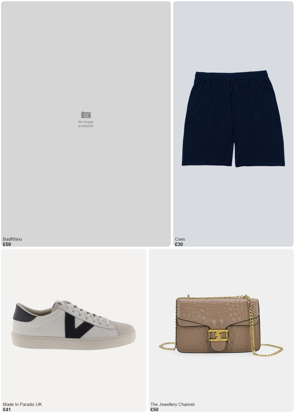 The complete outfit featuring TJC La Marey Genuine Leather Crossbody Bag with Chain Strap (120 cm) - Light Grey