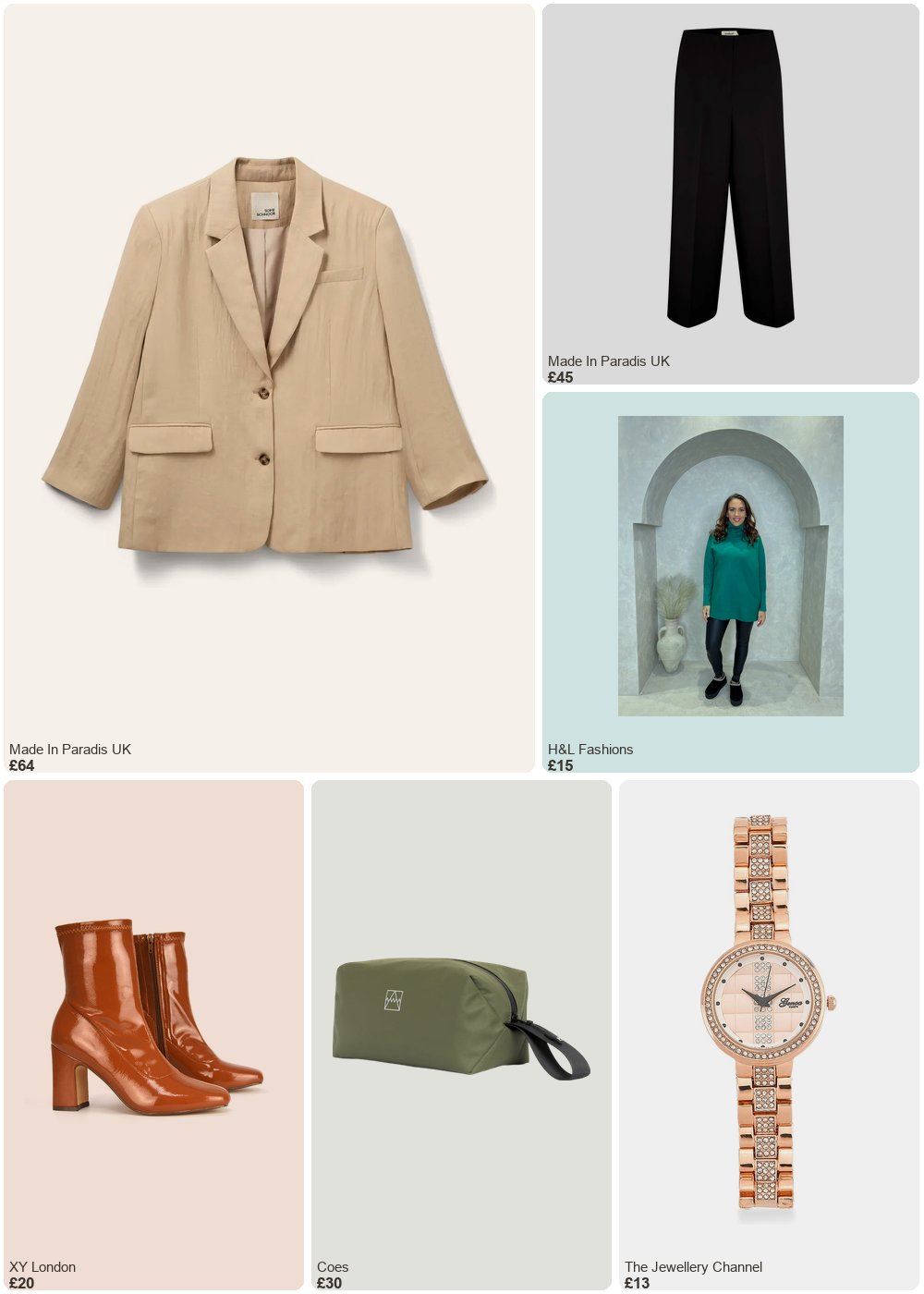 The complete outfit featuring H&L Roll Neck Oversize Jumper | Colour: Green