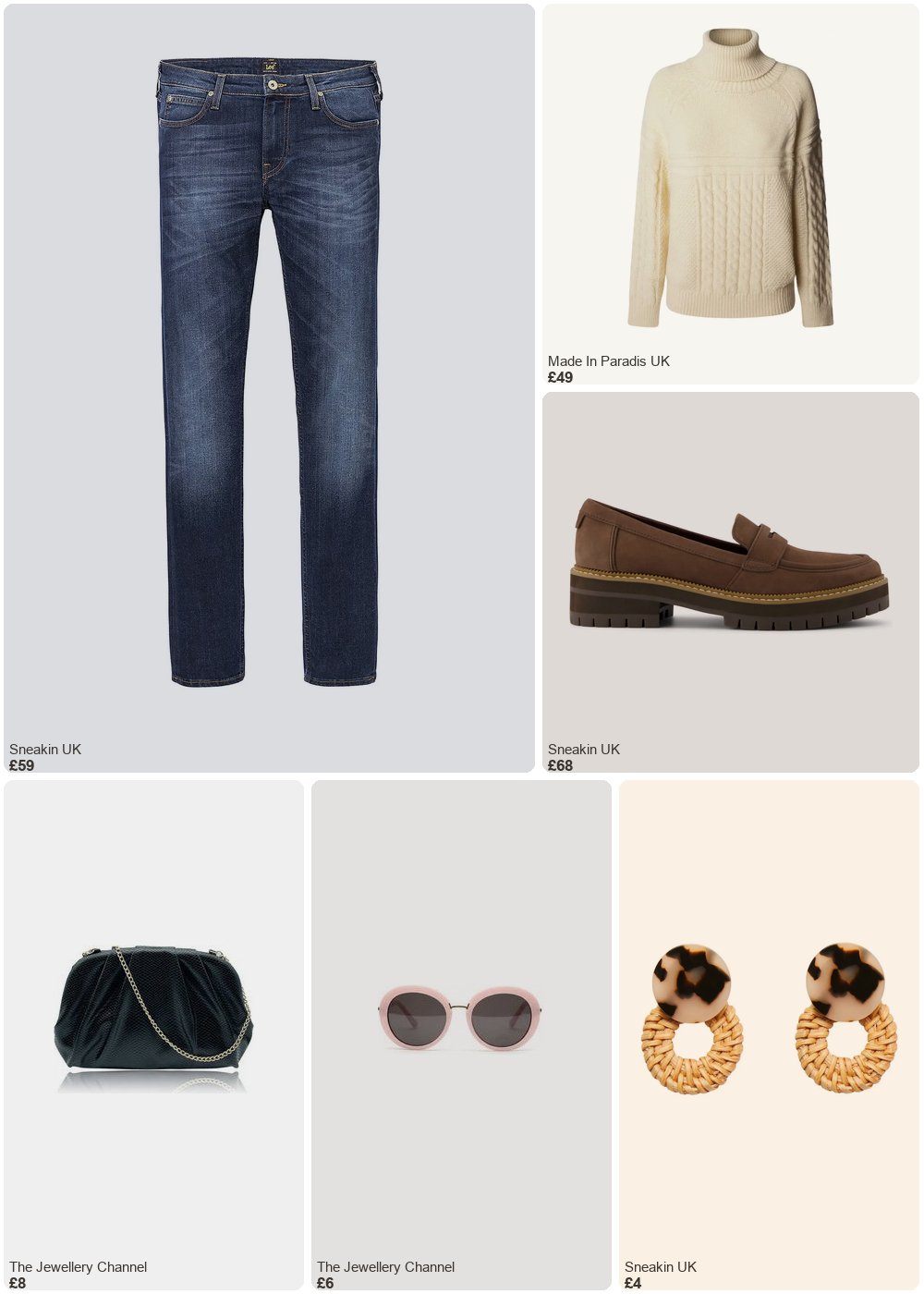 The complete outfit featuring TOMS Women's moccasins Toms Cara