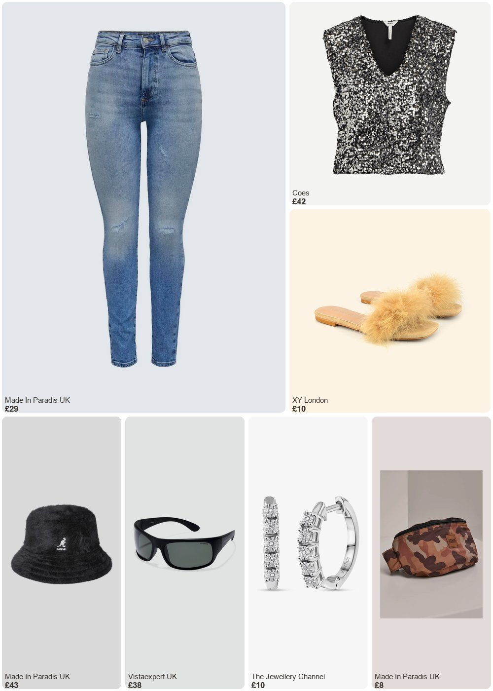 The complete outfit featuring TJC EverTrue White Diamond Full Hoop Earring