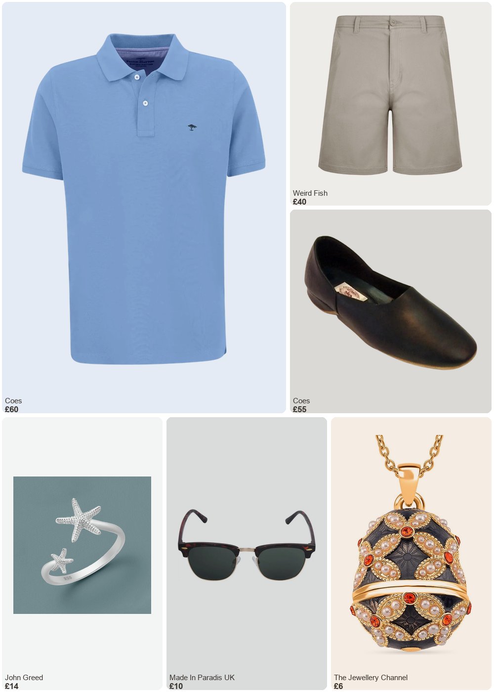 The complete outfit featuring John Greed John Greed Tempest Cove Silver Starfish Open Ring