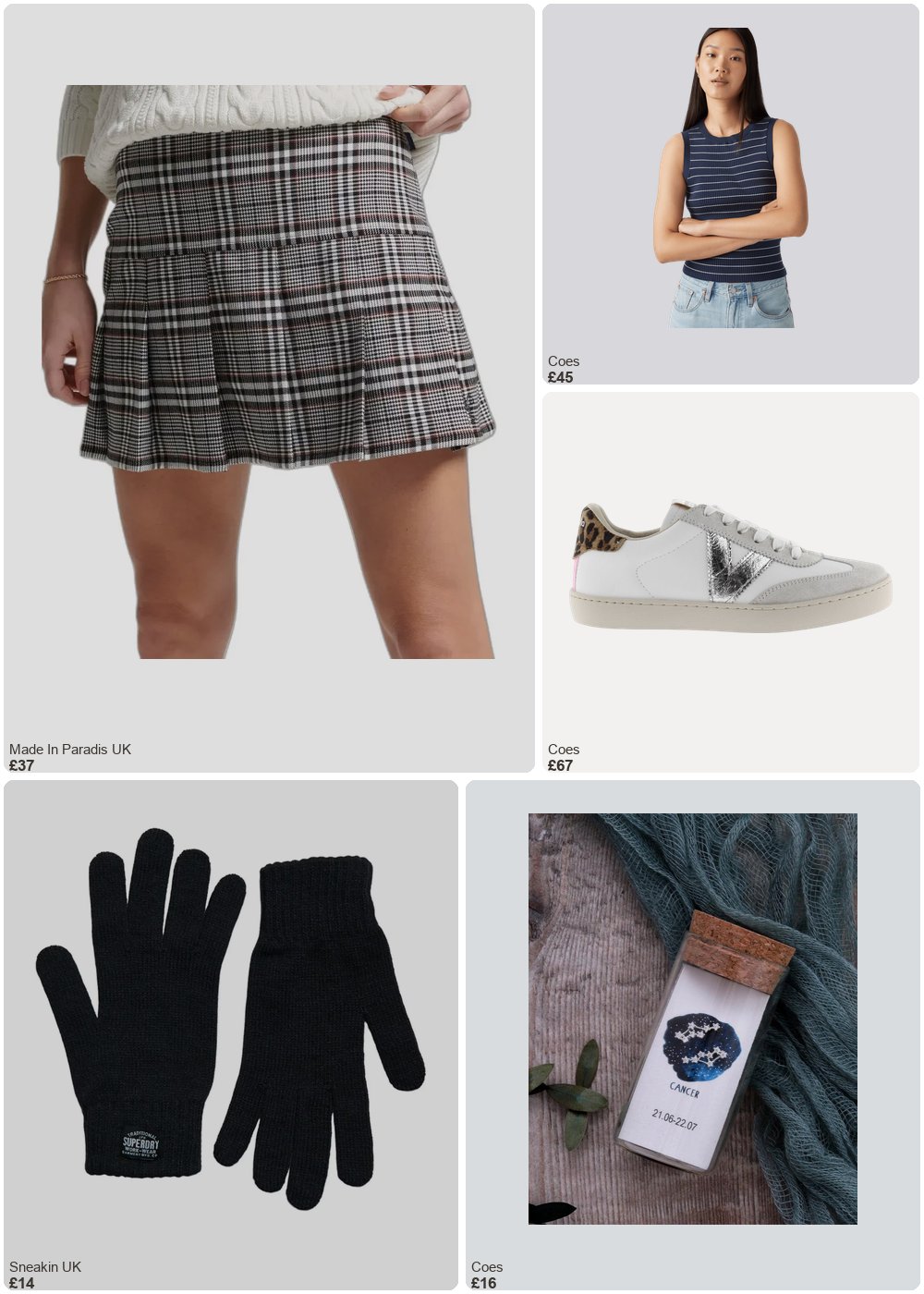 The complete outfit featuring Superdry Mini skirt woman Superdry Tweed Vintage