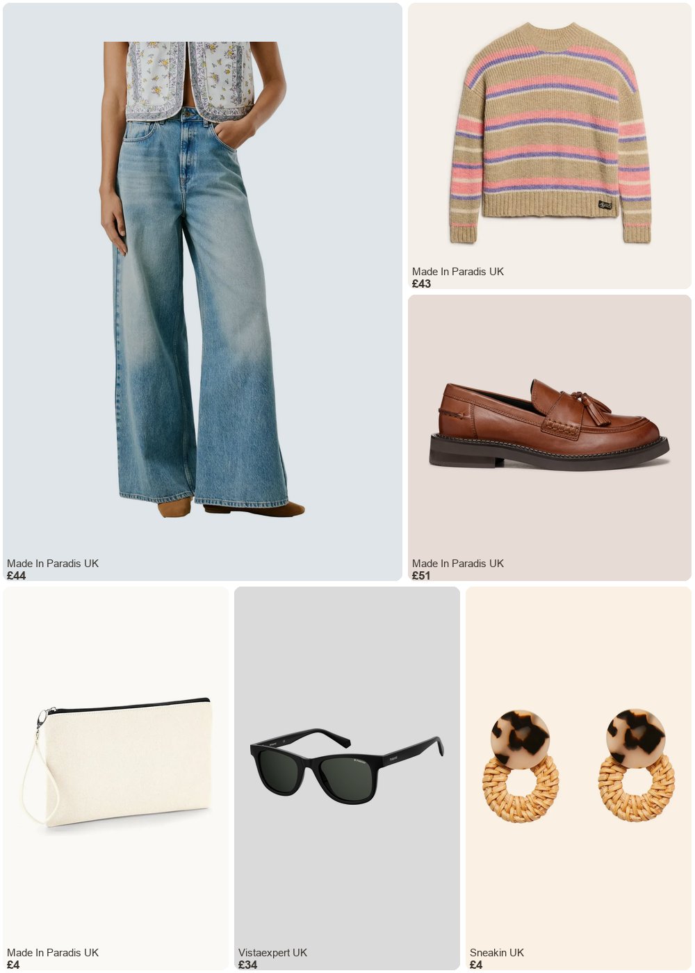 The complete outfit featuring Westford Mill Small canvas cotton pouch for women Westford Mill
