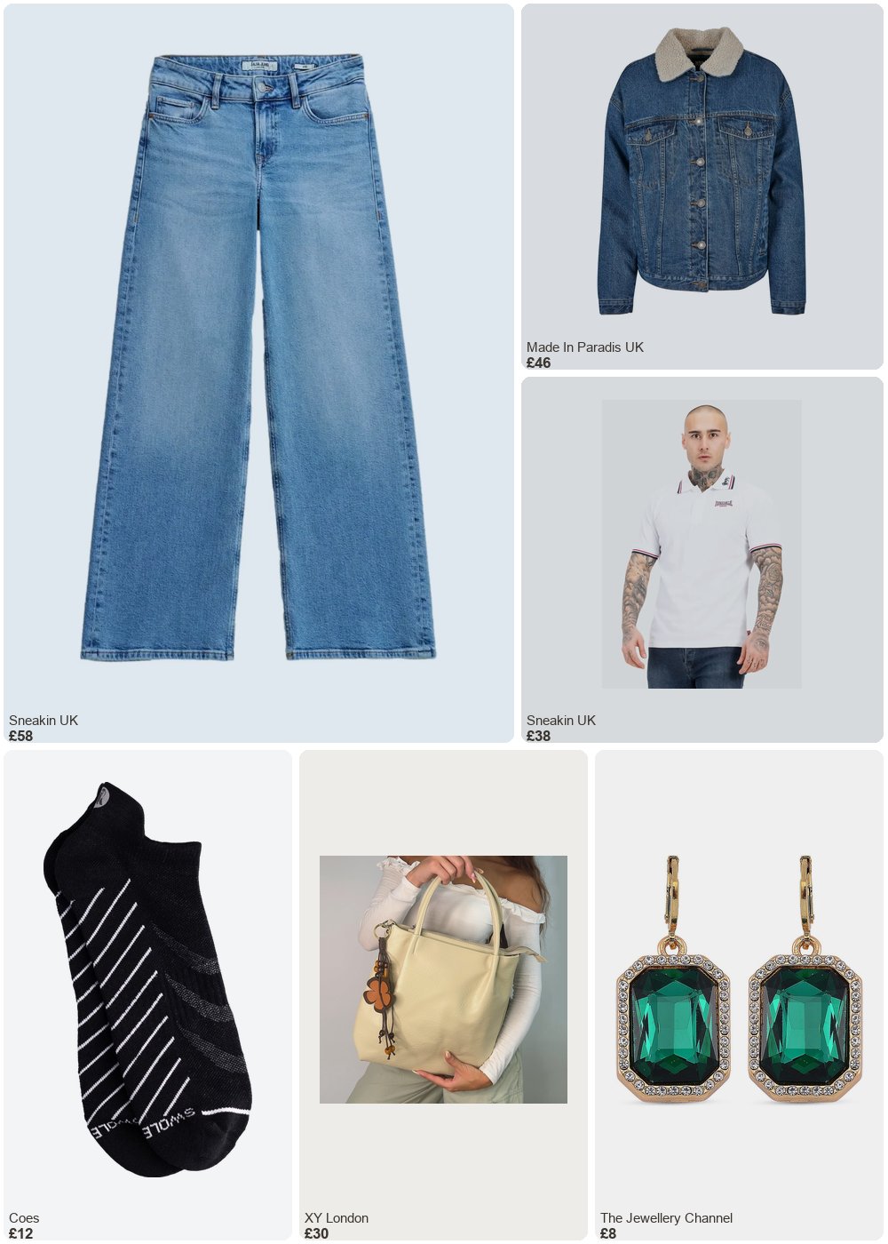 The complete outfit featuring Salsa Jeans Women's Wide Leg Jeans Salsa Jeans