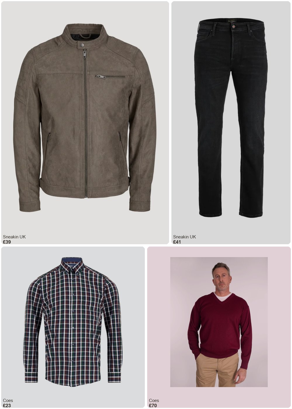 The complete outfit featuring jack & jones Jeans Jack & Jones Mike Original Jos 111