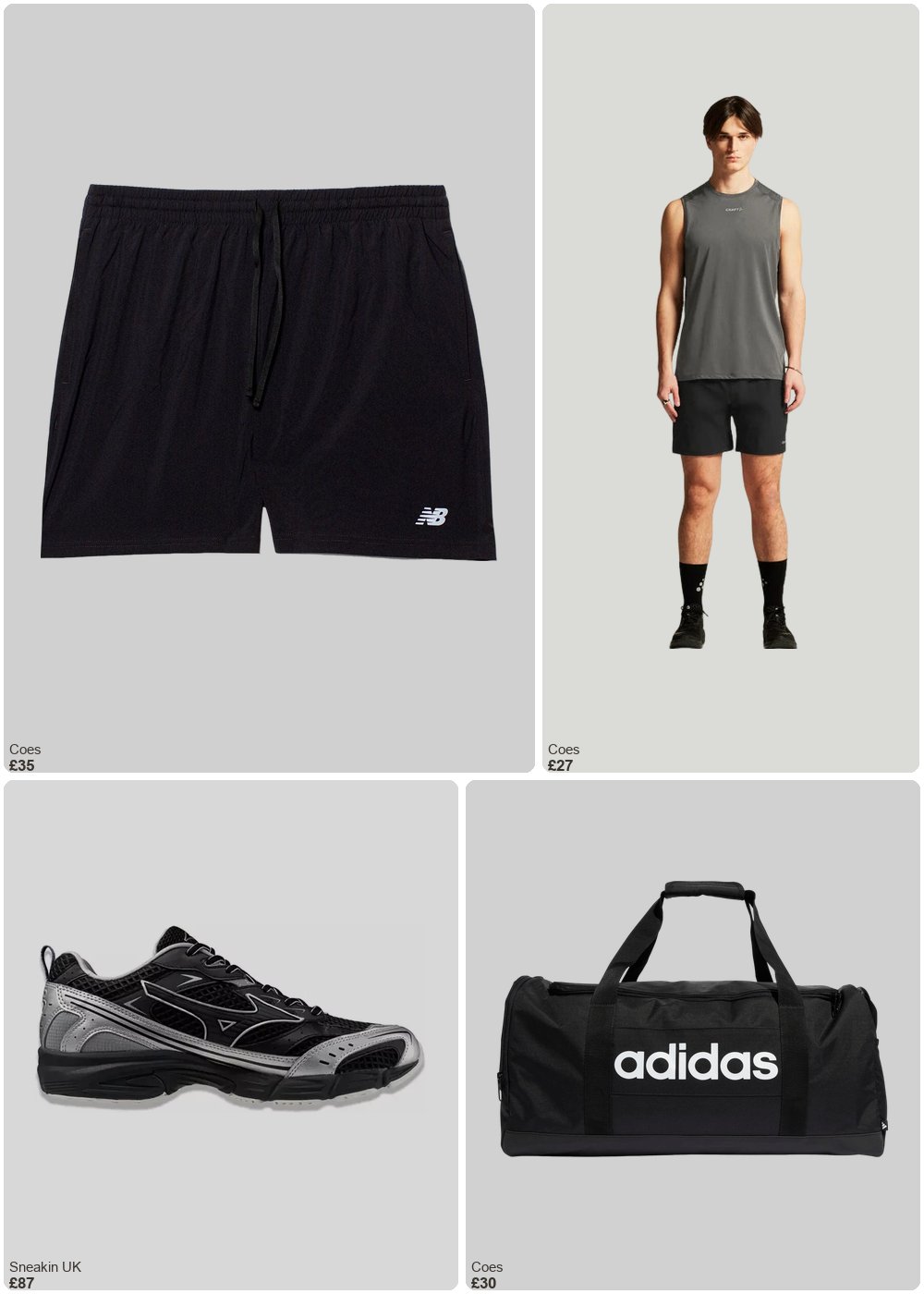 The complete outfit featuring Mizuno Running shoes Mizuno MXR