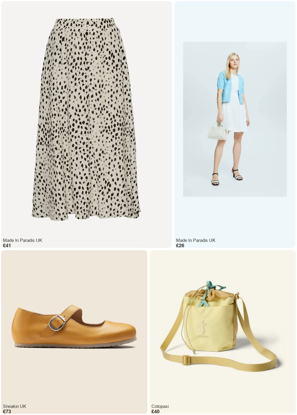 The complete outfit featuring Birkenstock Ballerinas woman Birkenstock Tracy Natural Leather