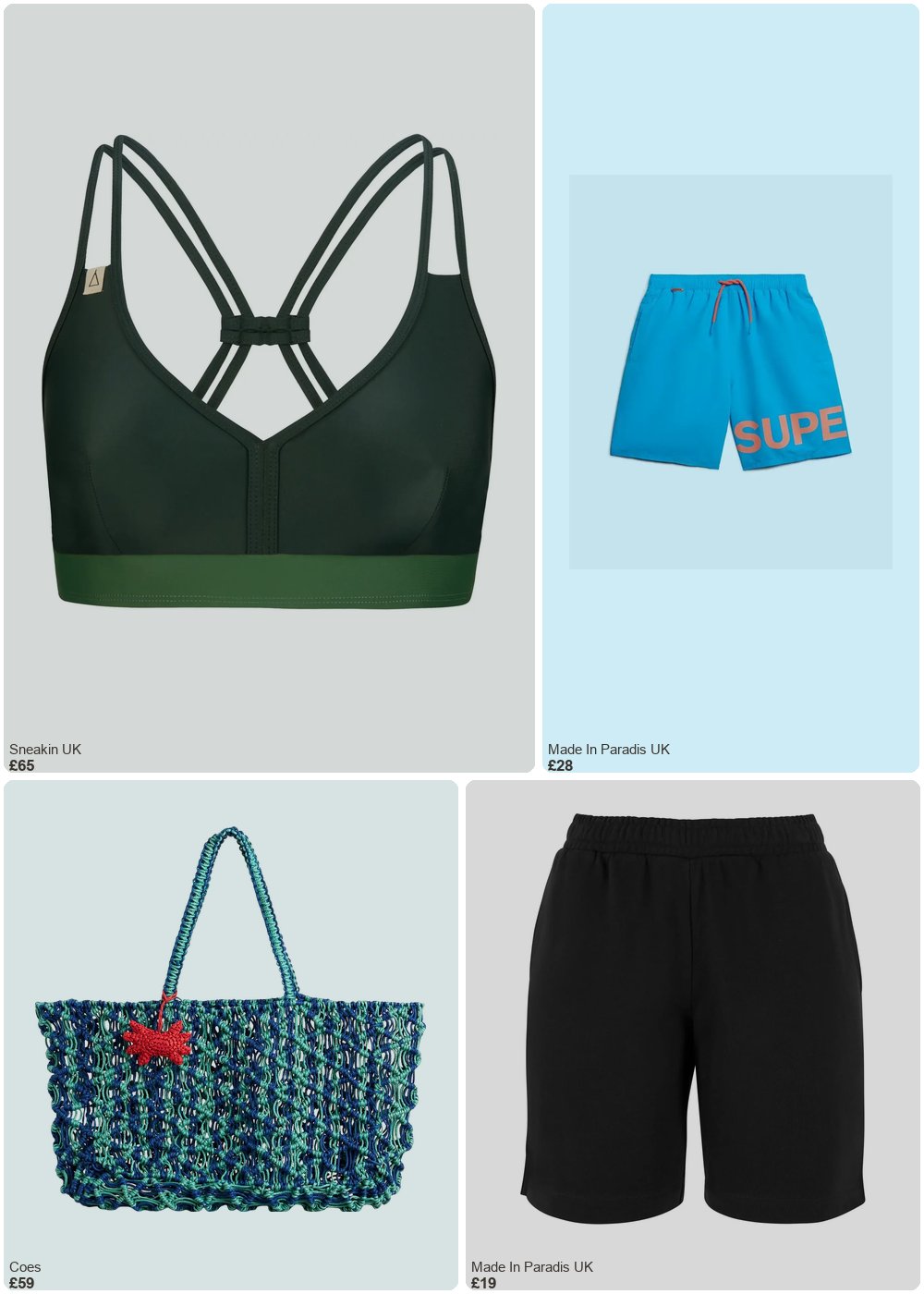 The complete outfit featuring Inaska Women's swimsuit top Inaska Wild