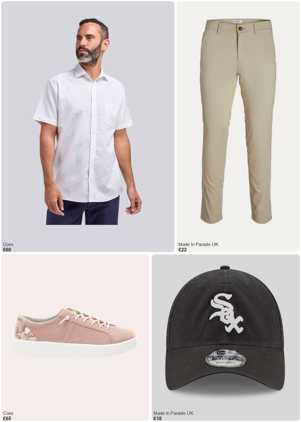 The complete outfit featuring new era Baseball cap New Era MLB Chicago White Sox