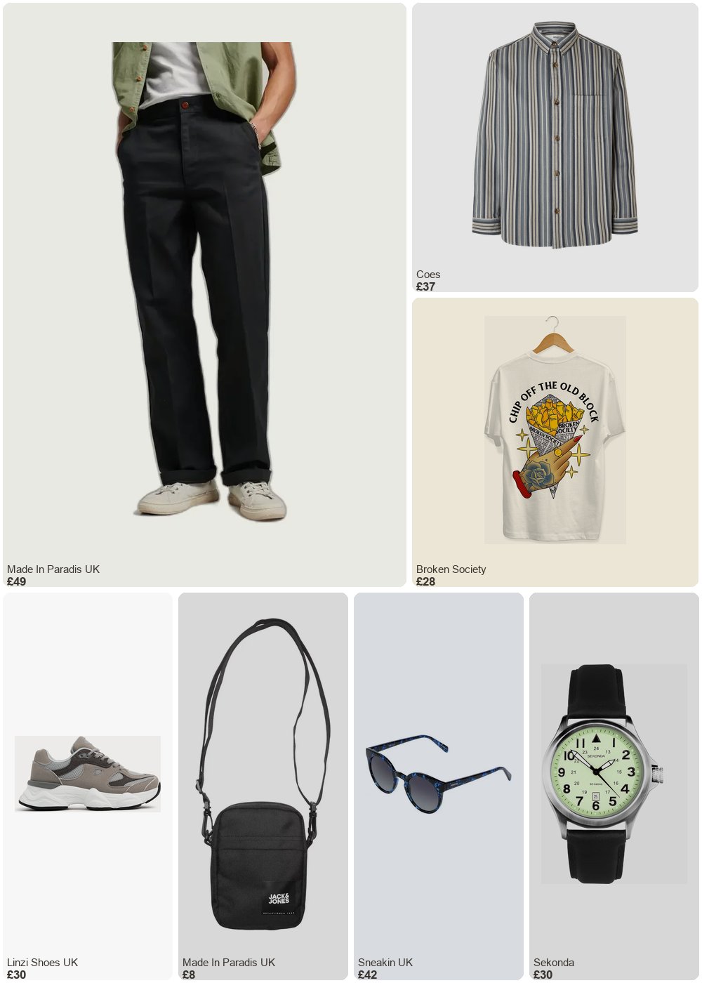 The complete outfit featuring jack & jones Small Bag Jack & Jones Jamie
