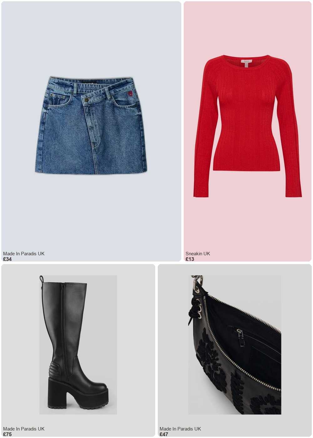 The complete outfit featuring b.Young Woman sweater b.young Mobbe