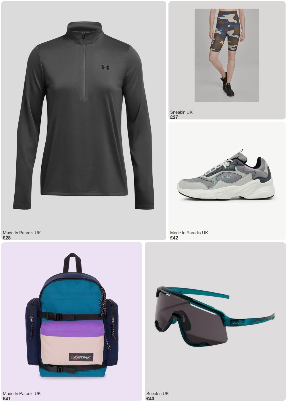 The complete outfit featuring Hawkers Sunglasses Hawkers Power