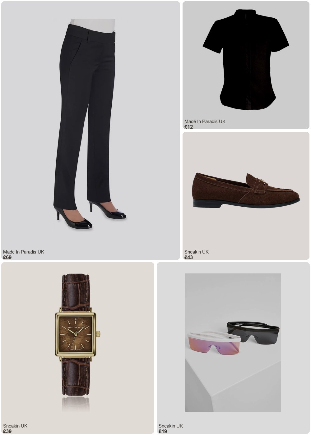 The complete outfit featuring Kariban Women's short-sleeve shirt Kariban Judith