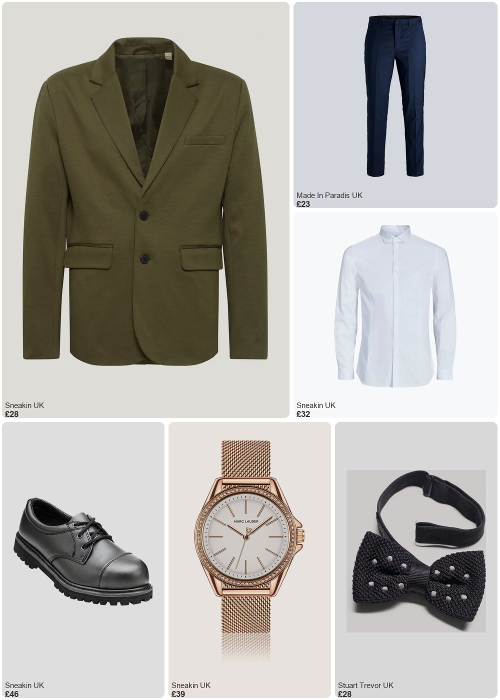 The complete outfit featuring Marc Lauder Watch Marc Lauder Malaga