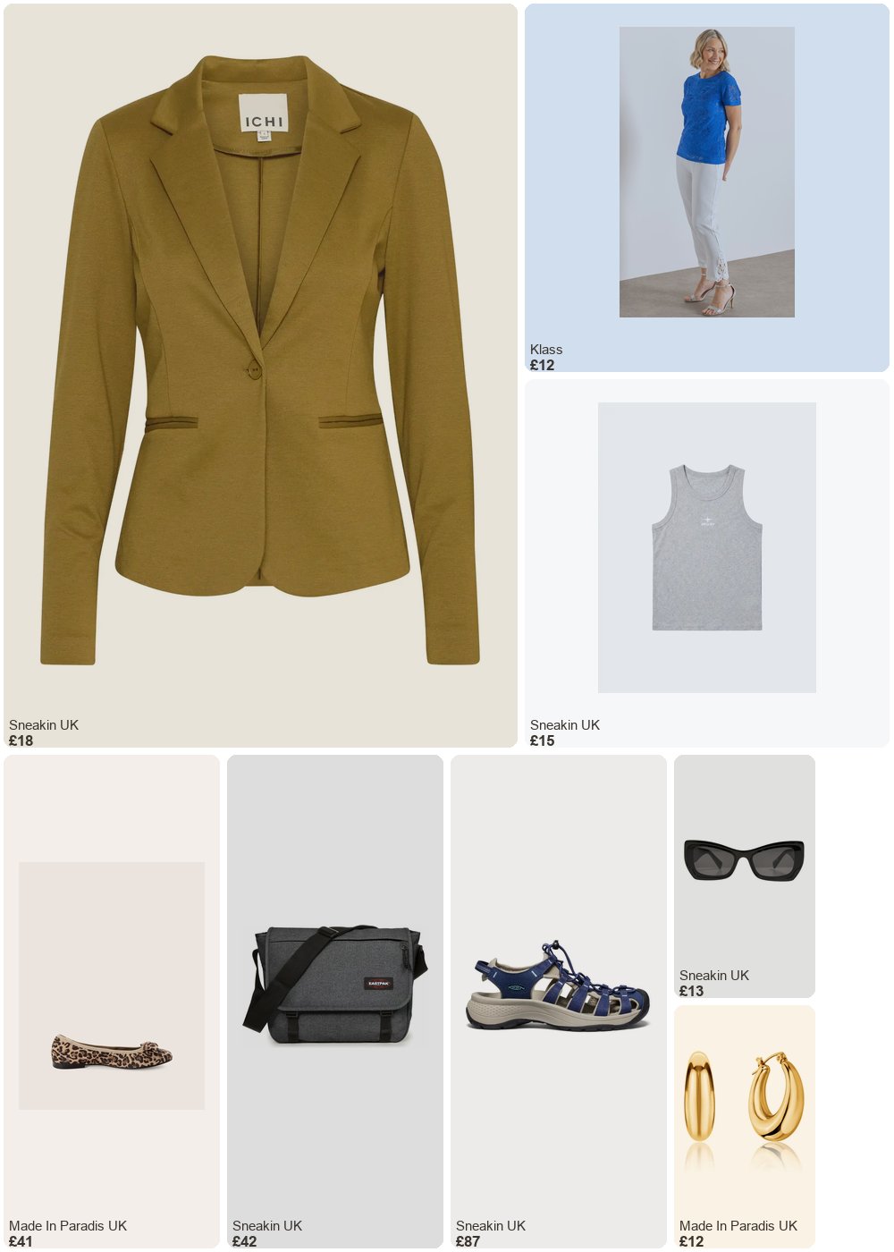 The complete outfit featuring Ichi Women's blazer Ichi Kate