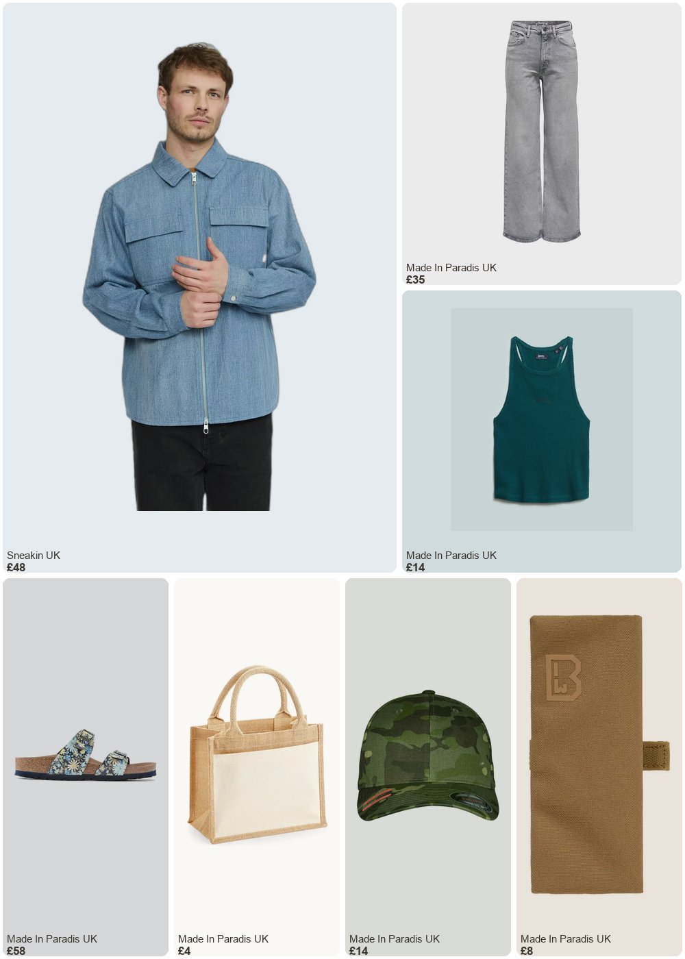 The complete outfit featuring Urban Classics Urban Classic multicam cap