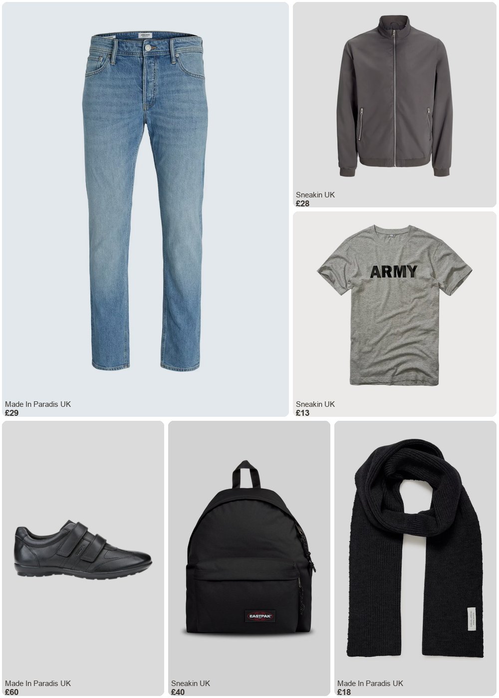 The complete outfit featuring Eastpak Backpack Eastpak Padded Pak'R Authentic