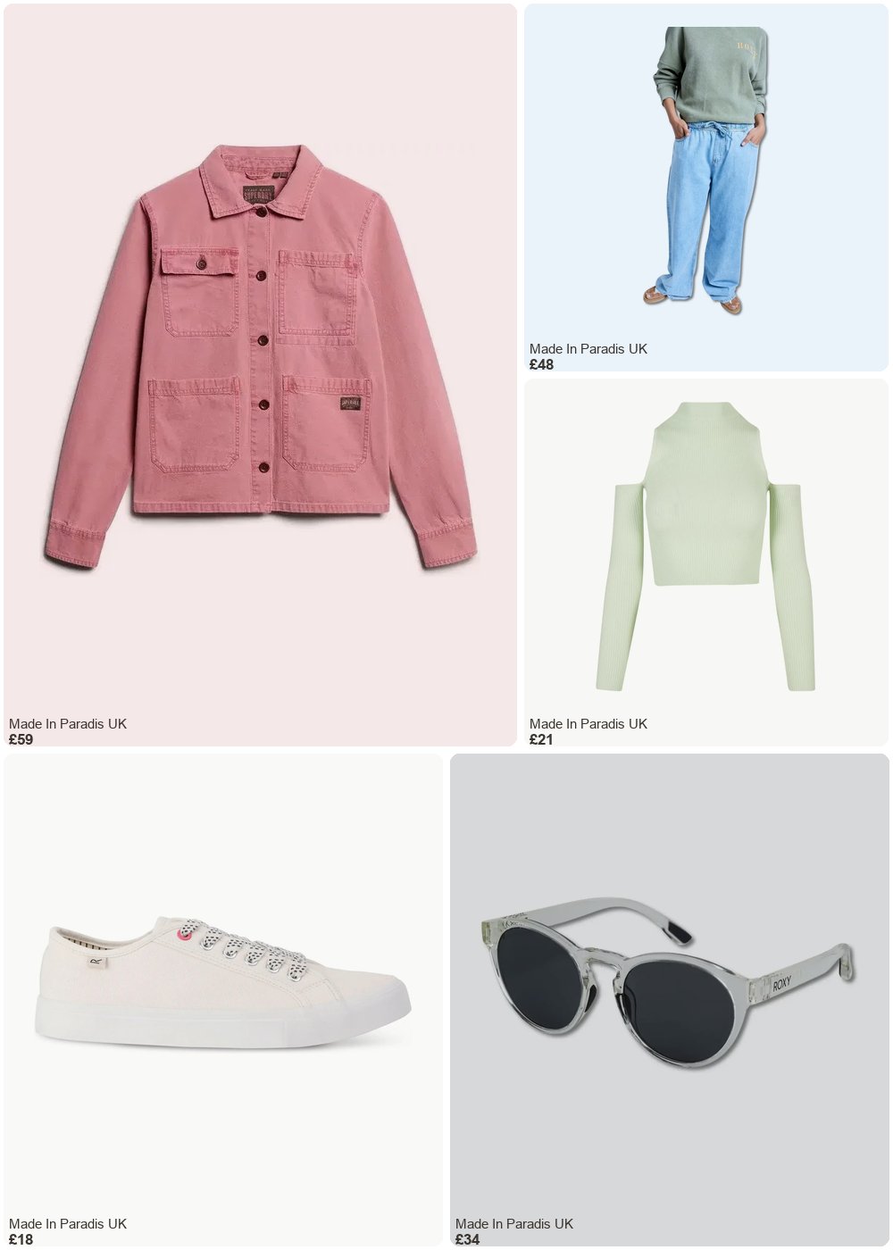 The complete outfit featuring Urban Classics Women's long-sleeved rib knit T-shirt Urban Classics GT