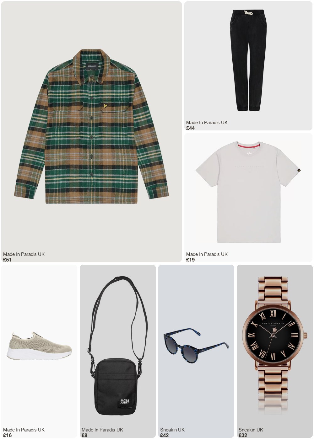 The complete outfit featuring Lyle & Scott Flannel overshirt Lyle & Scott