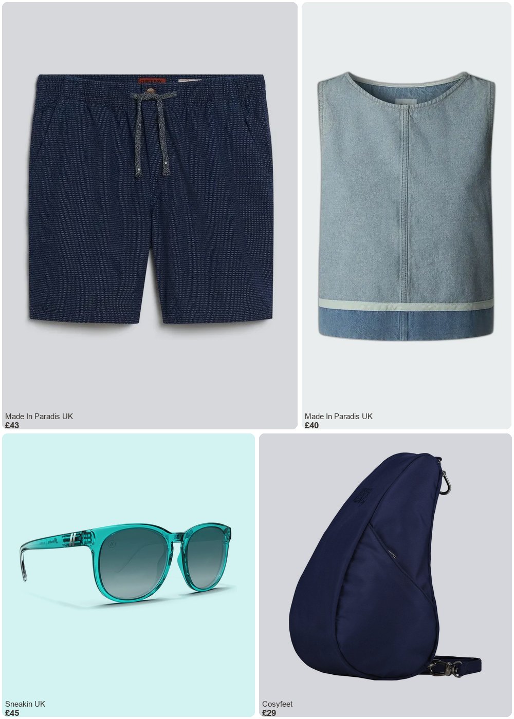 The complete outfit featuring Blenders Sunglasses Series H Women Blenders