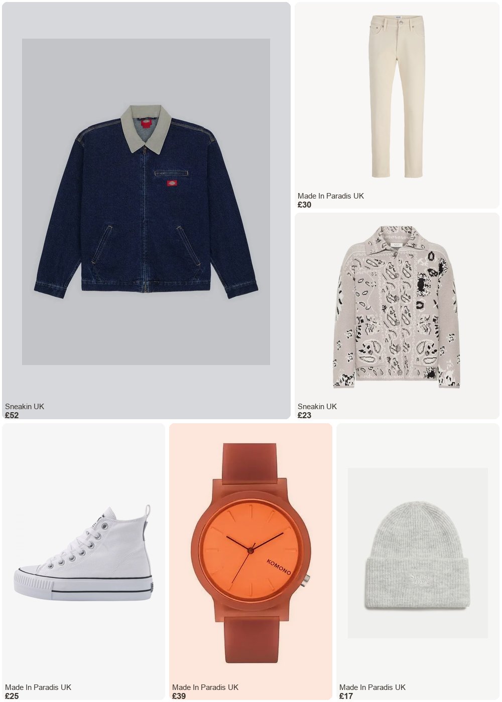The complete outfit featuring Dickies Denim jacket Dickies