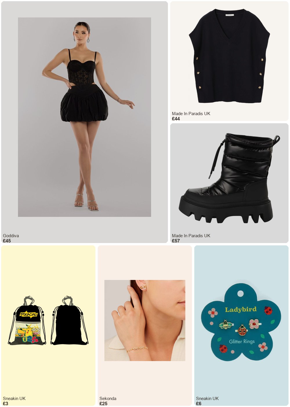 The complete outfit featuring Cyp Brands String Bag CYPBrands Pokémon Pikachu