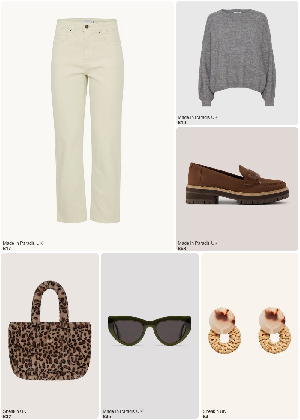 The complete outfit featuring b.Young Women's short sweater b.young Omuna