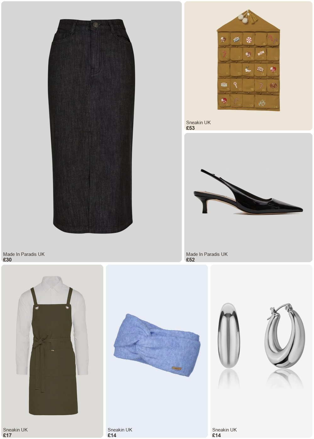 The complete outfit featuring Urban Classics Mid-length denim skirt for women Urban Classics